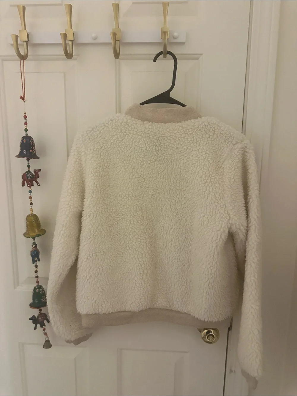 Old Navy Kid’s Cream Sherpa Bomber Jacket